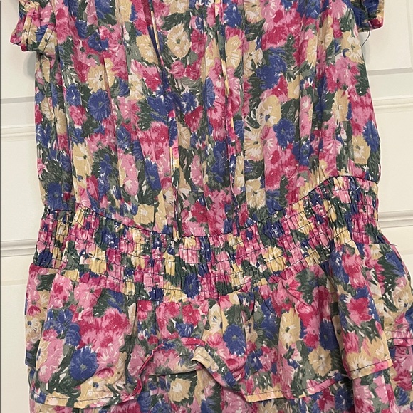 Entro Floral Ruffle Dress - Picture 3 of 5